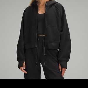 Lululemon Scuba Full Zip Cropped Hoodie